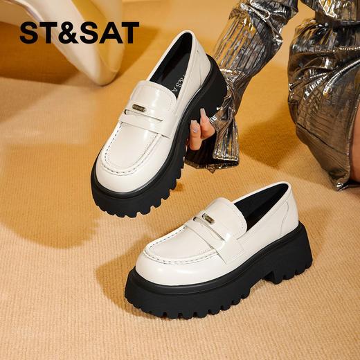 星期六学院英伦简约乐福鞋SSC1112719 商品图4