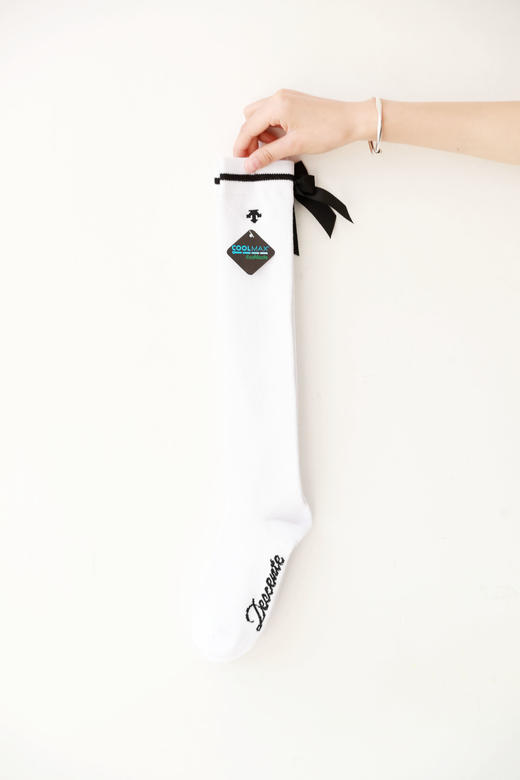 高尔夫蝴蝶结小腿袜，原包装品相。小标刺绣软支撑运动袜C122560 商品图4