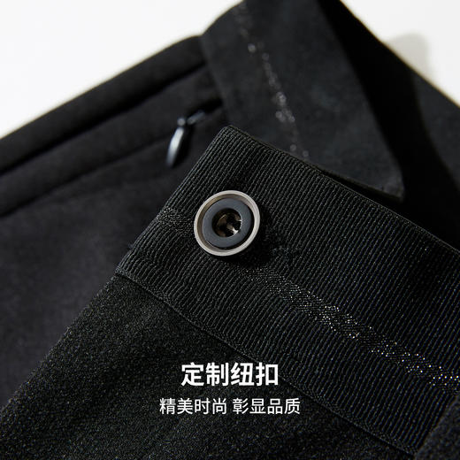 【含绵羊毛】圣得西2025年男款冬季休闲裤职场时尚百搭舒适直筒裤 商品图8