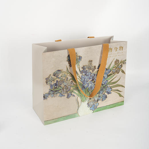 大英博物馆 鸢尾花 纸袋 商品图1