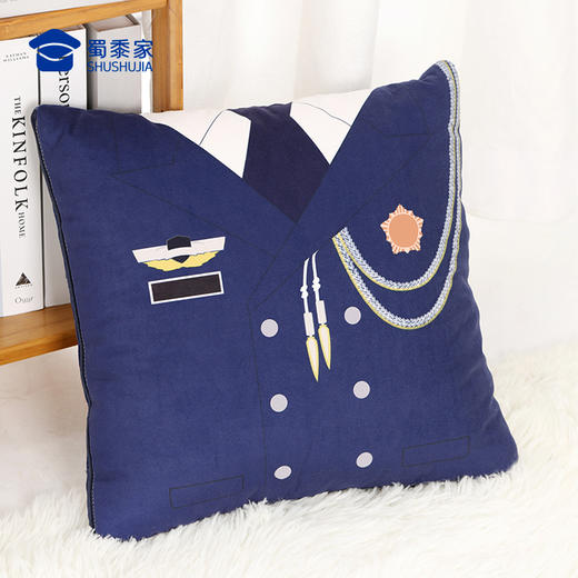 【今夜无J&礼服抱枕被】柔软舒适靠枕靠垫 抱枕被子两用 商品图4