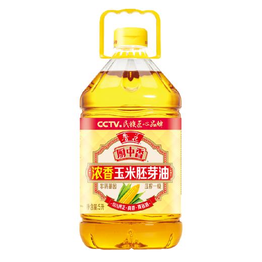 鲁花 厨中香浓香玉米胚芽油5L 商品图0