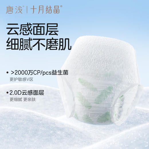 十月结晶唐浅XL码菌护小森林舒睡裤 1片试用装 商品图3