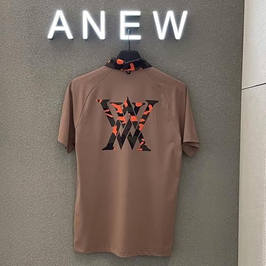 Anew家春夏新款男士印花POLO衫来了！男士最新ZG迷彩LOGO印花加铆钉的元素，本季主推款和新色，简约大方，一眼就被吸引住的品质男款！ 商品图6