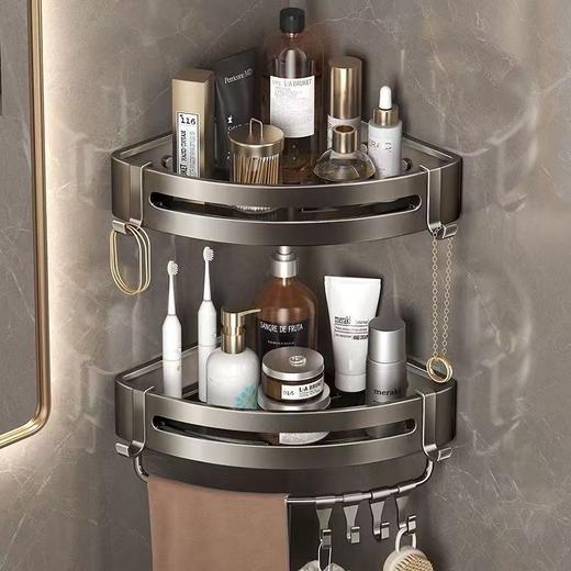 6319 维克单层枪灰三角蓝 商品图0