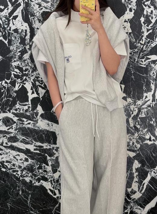 女款高领刺绣短袖T恤ba008 商品图3