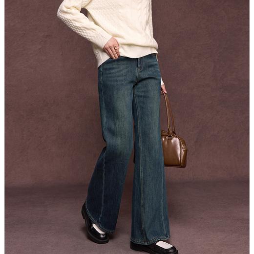 【预售15天左右发货】雾道 CANTO MOTTO时尚女式牛仔裤WDA540876L【LA】 商品图1