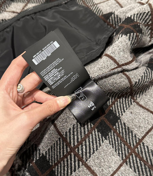 爆款❗️miu格纹羊羔毛外套122406 商品图7