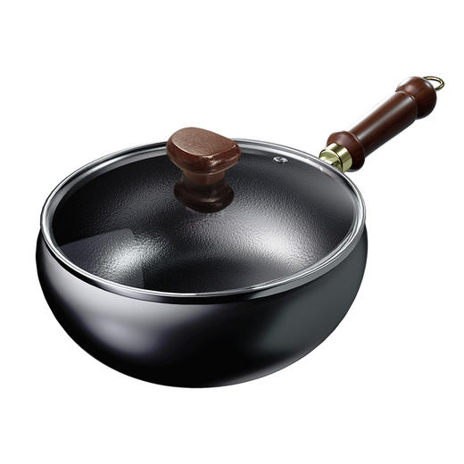 温伦山锻打24cm大肚炒锅VP-1FCG01【分仓直发，72小时发货，周末节假日不发货】 商品图3