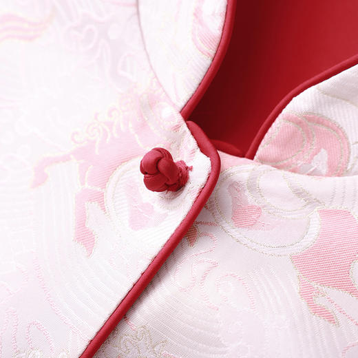 「高货wl」全新升级【铂金会员339/天猫459/差价120】(10028)洛诗琳新中式本命年新年战袍2025秋冬气质国风提花外套女 商品图2