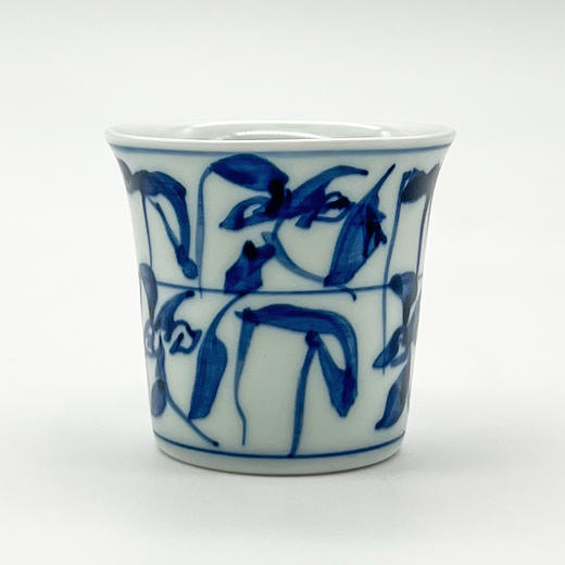 俊德丨 景德镇瓷 经典手绘刀字纹 老茶花纹 青花瓷 品茗杯茶杯 主人杯 160ml 商品图6