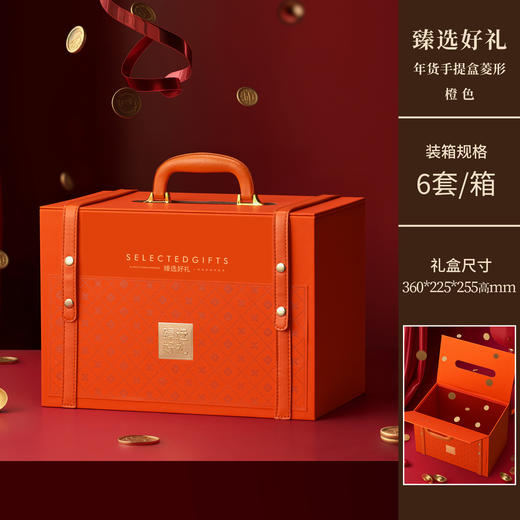 【年货手提盒】2026春节年货礼盒通用 年礼包装盒空盒 商品图5