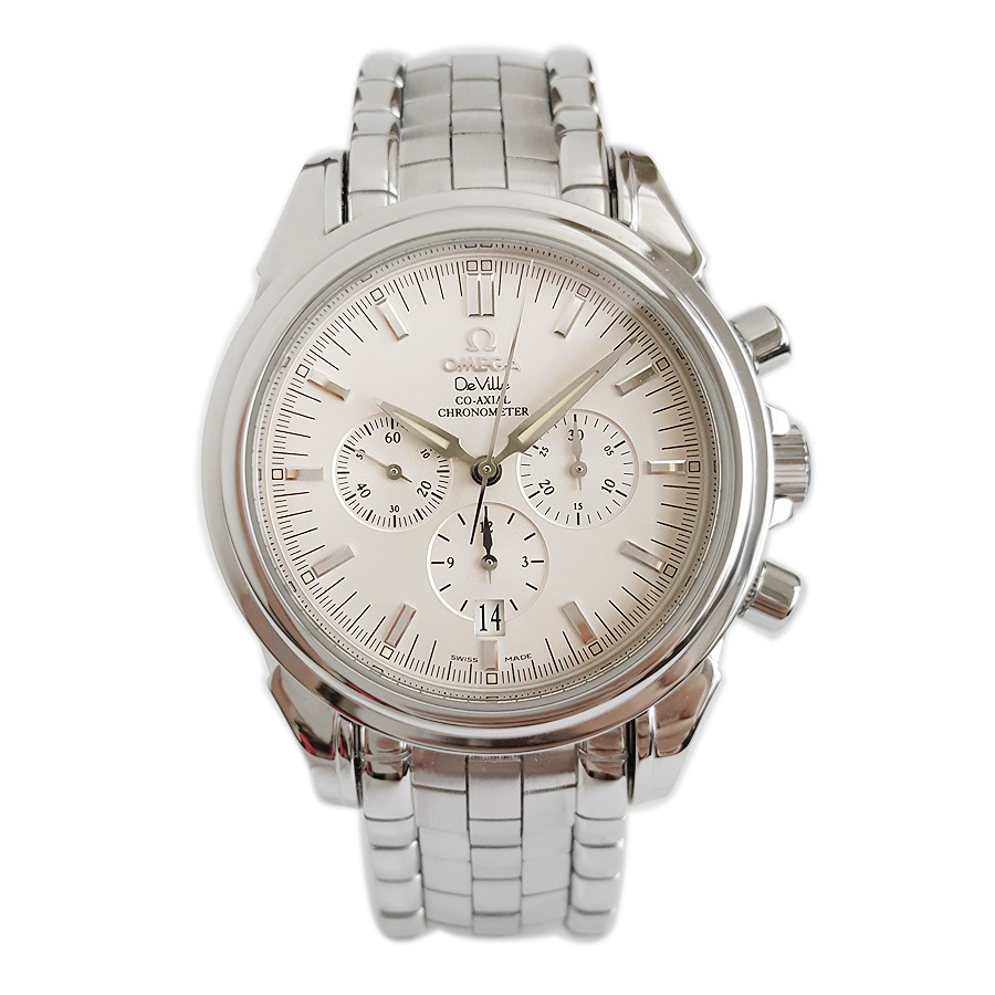 【95新】OMEGA 欧米茄4541.50.00天文台认证同轴自动机械机芯日期显示、计时41MM（男款）碟飞系列精钢021225TJ42