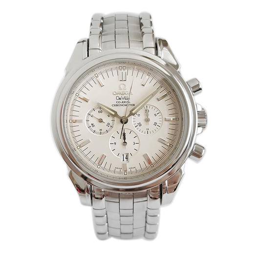 【95新】OMEGA 欧米茄4541.50.00天文台认证同轴自动机械机芯日期显示、计时41MM（男款）碟飞系列精钢021225TJ42 商品图0