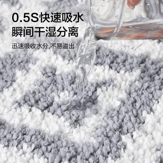 美穗吉家 北欧风多用地垫 40x60cm 高级灰 商品图3