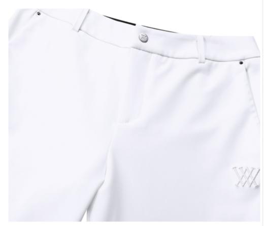 Anew家新款早春系列男士直筒带松紧压花长裤，略厚弹力面料，厚薄适中，不加绒，春秋冬非北方最冷的冬季都可以穿着，搭配特色铆钉，口袋LOGO压花，腰部可调节大小的LOGO压花弹力带! 商品图3