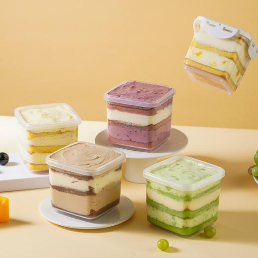 奶酪盒子蛋糕罐子蛋糕动物奶油夹心巧克力杨枝甘露蛋糕下午茶甜品 商品图2