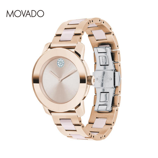 HY3600639WBX 摩凡陀MOVADO 瑞士摩凡陀BOLD系列石英女表36mm表盘钢带 商品图0