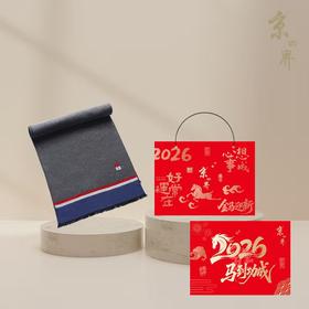 京四界 · 真丝拉绒 围巾	JSJD2-002