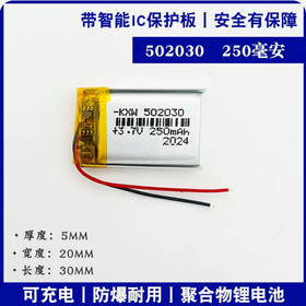 EEMB LP502030 3.7v 250mAH battery
