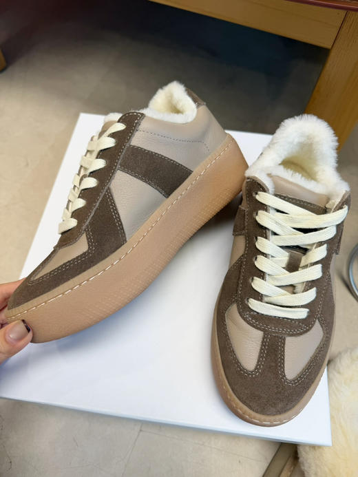 2512413   加毛 厚底 德训鞋 商品图0