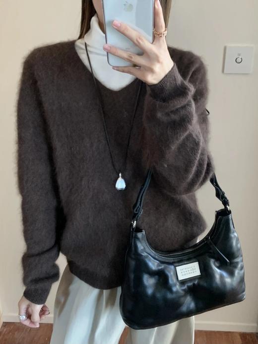 手工拉丝镀银【松果长项链】明星同款！迅速提升穿搭氛围感！皮绳全长150cm随意调节！无标发货WD 商品图9