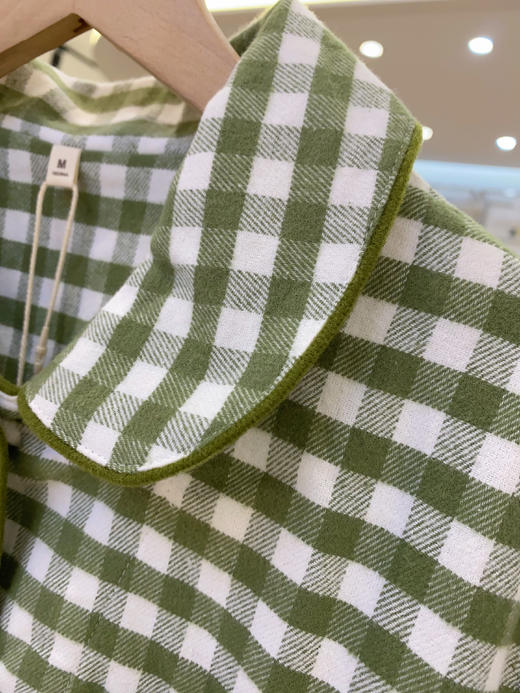 松植屋秋冬女款《动物会》加厚磨毛绒布长袖睡衣套装100%全棉绒布家居服 商品图6