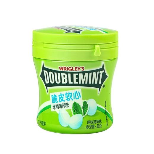 绿箭 脆皮软心薄荷糖 （原味）80g/罐 商品图1