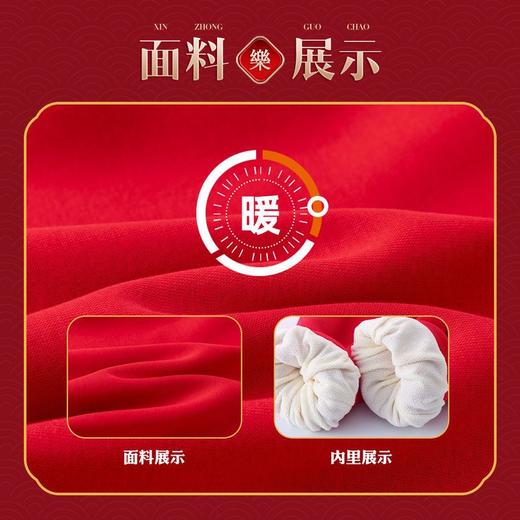 【清仓】嘟嘟家宝宝汉服三件套拜年服女童新年装喜庆儿童中国风新年装加厚 商品图4