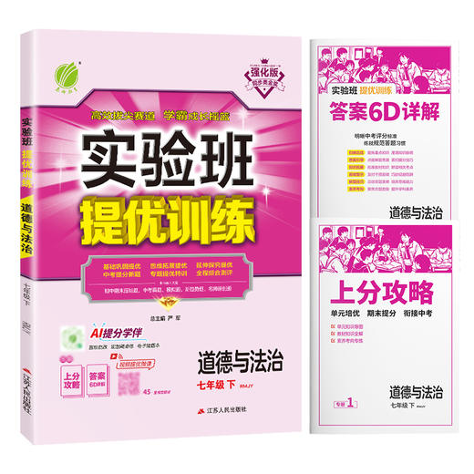 【人教版】2026年春 实验班提优训练 七年级道德与法治(下) 商品图5