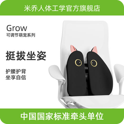 【卡通版】米乔人体工学腰垫办公室腰靠久坐护腰靠垫座椅靠背垫办公椅腰枕 商品图0