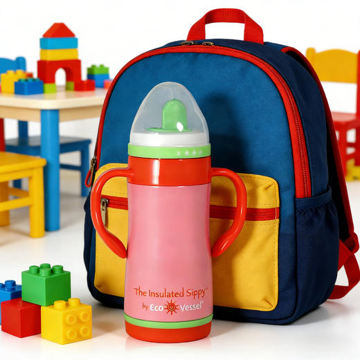 美国安思培不锈钢保温学饮杯 商品图3