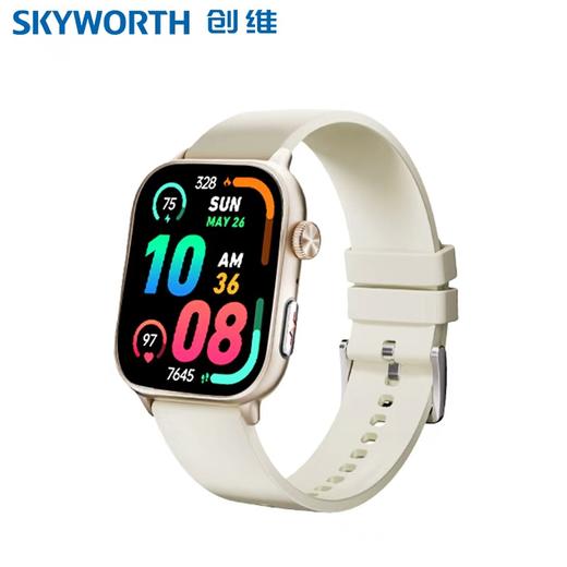【24h健康保镖 防跌倒SOS预警 续航超给力】中国500强·创维S9 Pro智能手表（赠送硅胶+皮质双表带） 商品图6