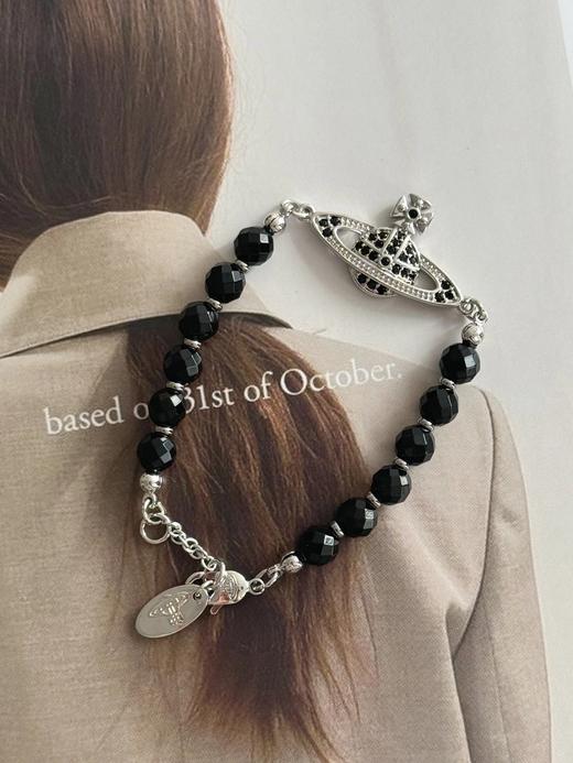 西太后黑玛瑙精工手链 食物贼精致时髦～ 商品图0