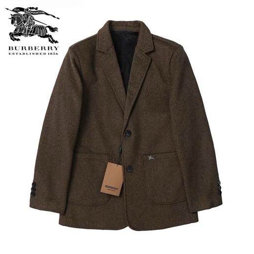 芭宝莉2025秋冬加绒B家战马毛呢西服外套 商品图2