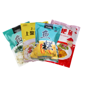 【39.9元任选4袋】好余轩鱼丸/好余轩鱼糕/糍粑鱼/上浆鱼片（金汤酸菜鱼片）袋装 （4袋十堰主城区包邮）