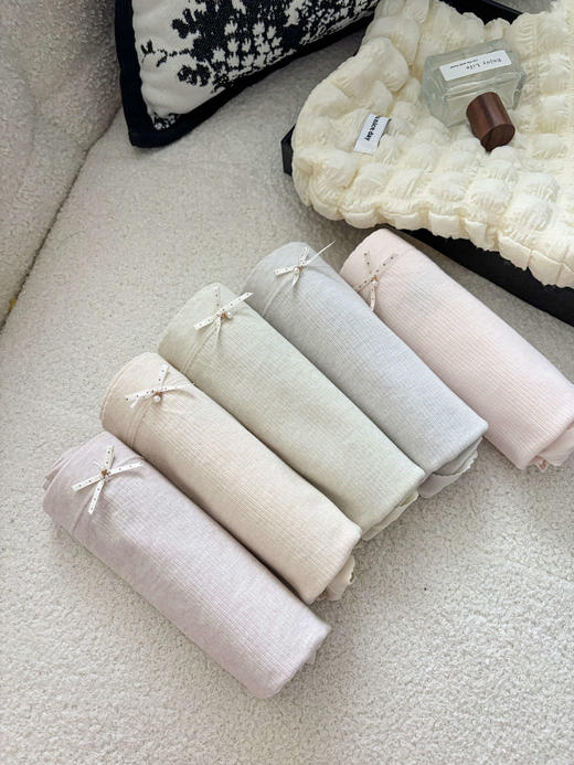 无缝内裤女中高腰收腹提臀裸氨舒适云感女裤88002 商品图4