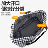 旅行包大容量折叠千鸟格瑜伽包 格纹出差单肩包轻便干湿分离健身包 商品缩略图3