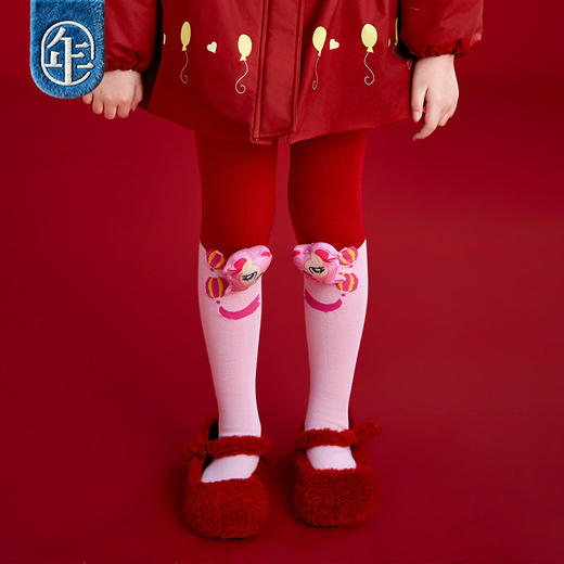 【小马宝莉新年季连裤袜】小马宝莉联名年衣儿童连裤袜打底裤子女 商品图1