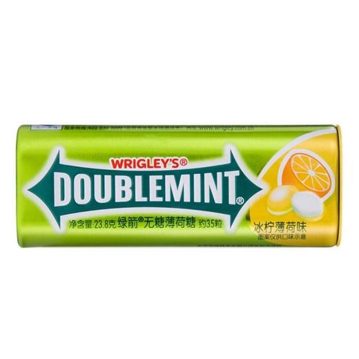 绿箭 无糖薄荷糖（冰柠薄荷味）23.8g/盒 商品图0