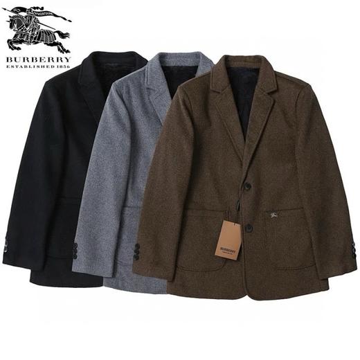 芭宝莉2025秋冬加绒B家战马毛呢西服外套 商品图0