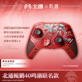 北通鲲鹏40鸣潮联名款弗洛洛 无线游戏手柄智控蓝牙手柄 xbox电脑PC手机steamswitch2震动体感