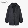 moco可拆卸针织连帽双面呢大衣122505 商品缩略图11