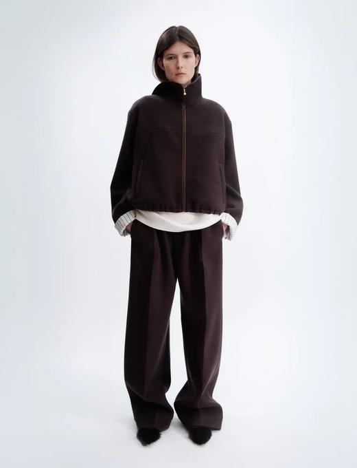 女款混纺羊毛长裤 可配套装zo 商品图3