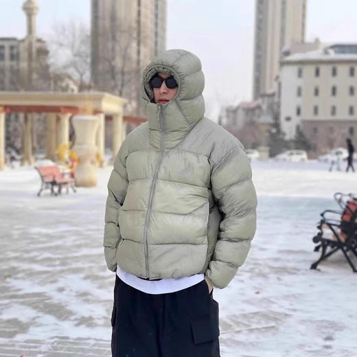 特价清！线下1588！2025冬季高端男女情侣超厚保暖蓬松连帽棉衣棉服！ 商品图0