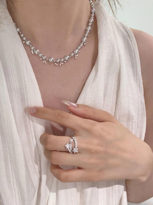 满天繁星闪耀的你流行耳环＋戒指 商品图14