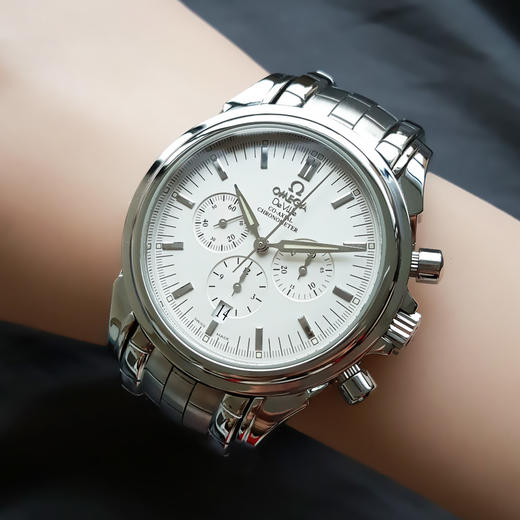 【95新】OMEGA 欧米茄4541.50.00天文台认证同轴自动机械机芯日期显示、计时41MM（男款）碟飞系列精钢021225TJ42 商品图8