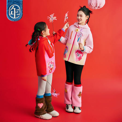 年衣童装儿童打底裤女童2025冬季新款女孩修身弹力利马有打底裤 商品图2