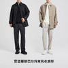墨麦客男装中长款巴尔玛肯风衣男2025秋季新款翻领宽松休闲夹克男 商品缩略图4