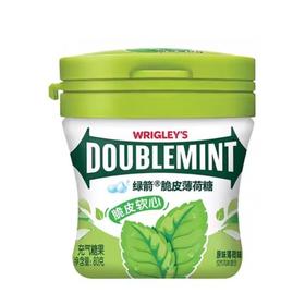 绿箭 脆皮软心薄荷糖 （原味）80g/罐